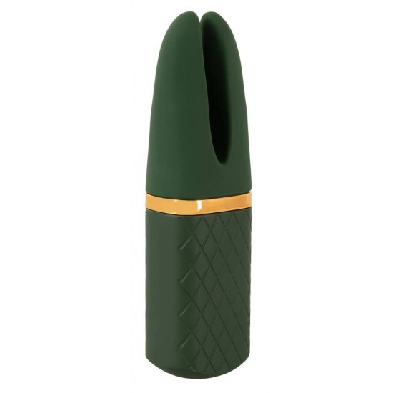 Вибратор Luxurious Split Tip Vibrator Emerald Love